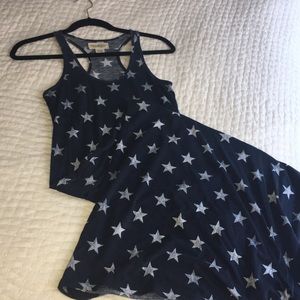 Ralph Lauren Stars Maxi Summer Dress